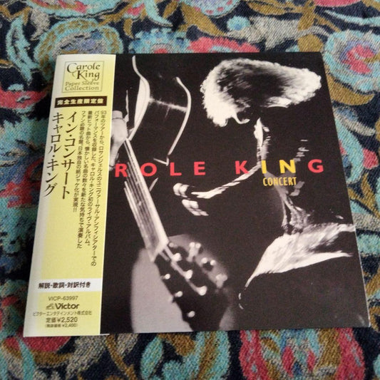 Carole King In Concert CD Japan Press Paper Sleeve Edition with Obi