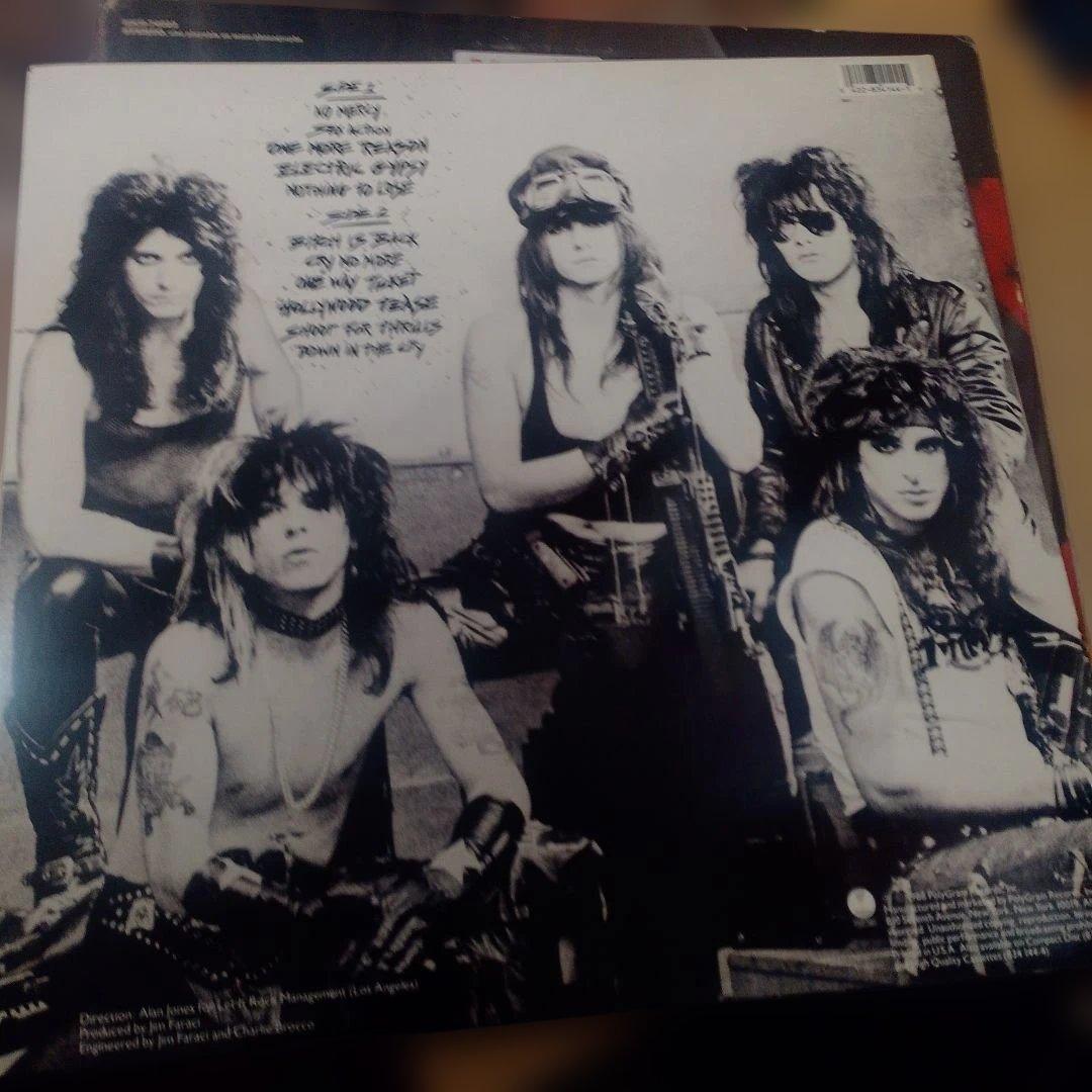 L.A. Guns S/T Debut 1988 Vinyl LP Original Hard Rock Sleaze Metal Vertigo
