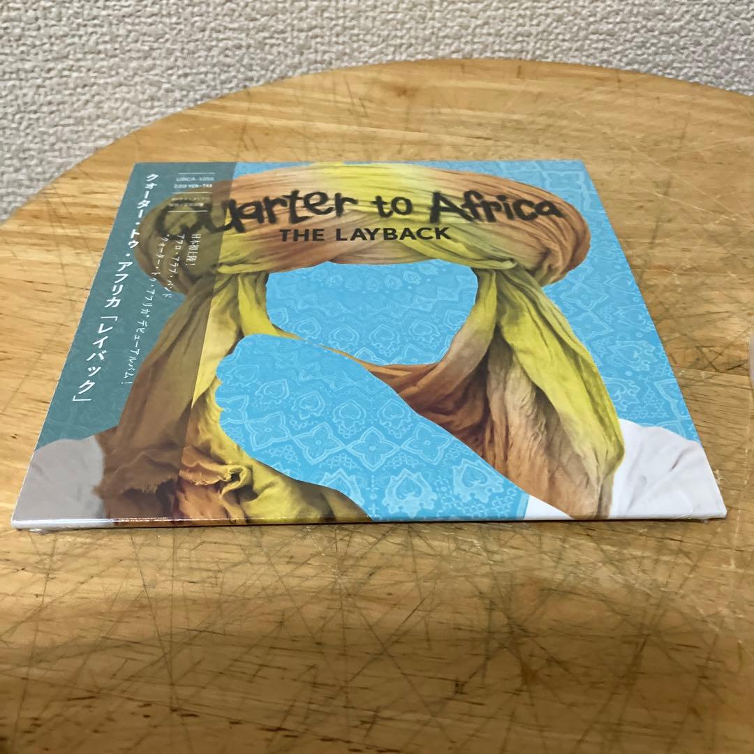 Quarter to Africa - The Layback CD Japan Press with OBI Limited Bonus Tracks