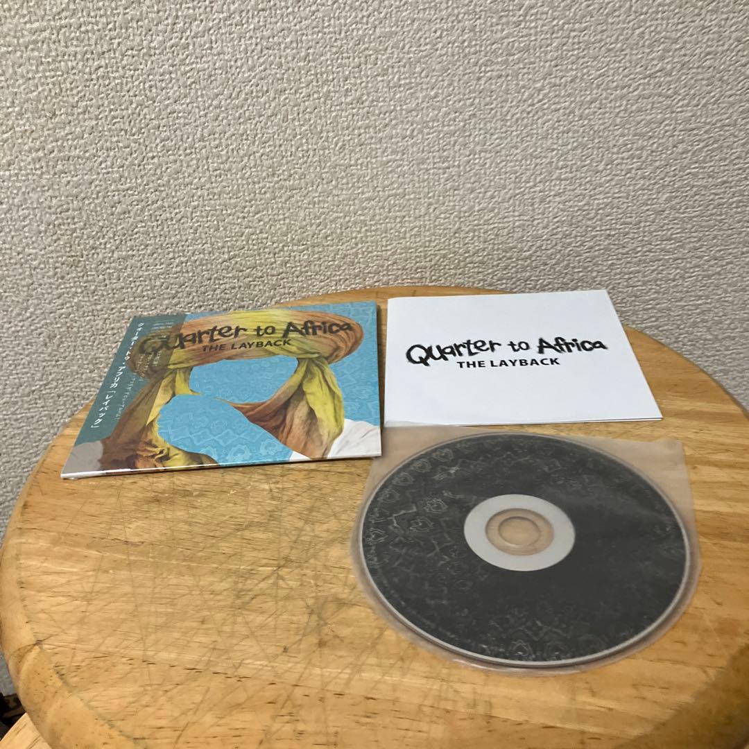 Quarter to Africa - The Layback CD Japan Press with OBI Limited Bonus Tracks