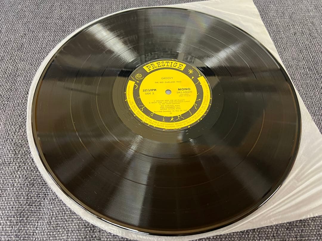 Red Garland Trio Groovy Vinyl LP Japan Pressing SMJ-6504 Prestige Mono Jazz