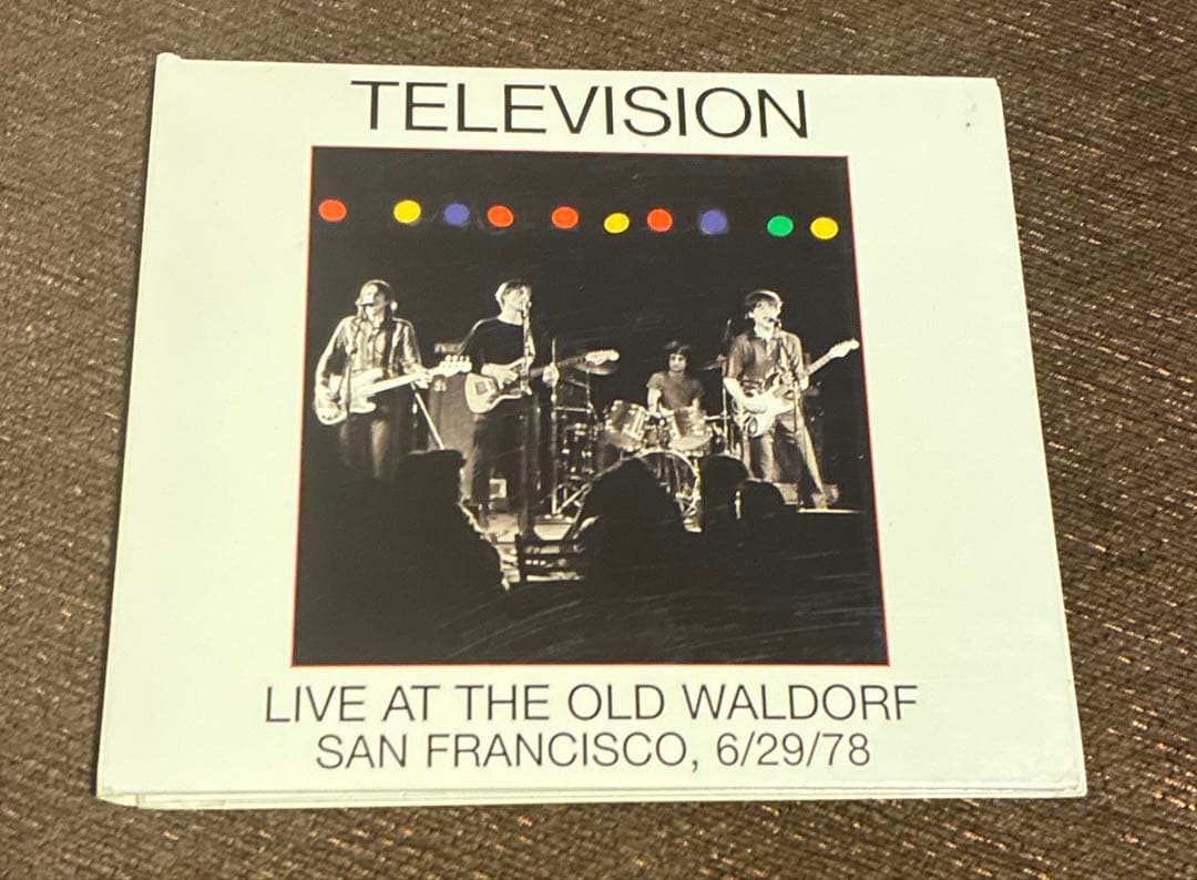 Television Live CD Limited Numbered 4346/5000 Rare OOP Used | Japansoundstore