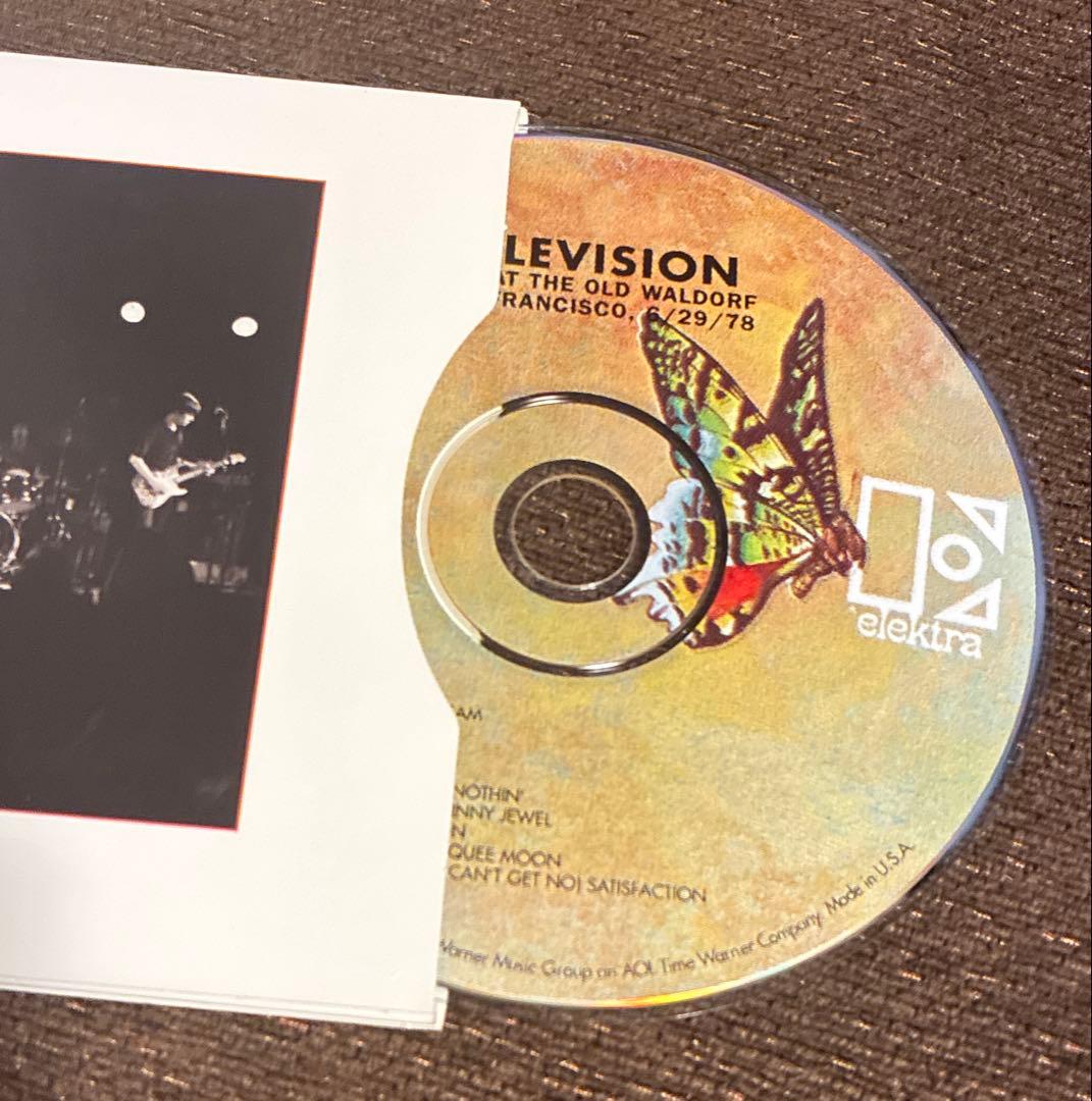Television Live CD Limited Numbered 4346/5000 Rare OOP Used | Japansoundstore