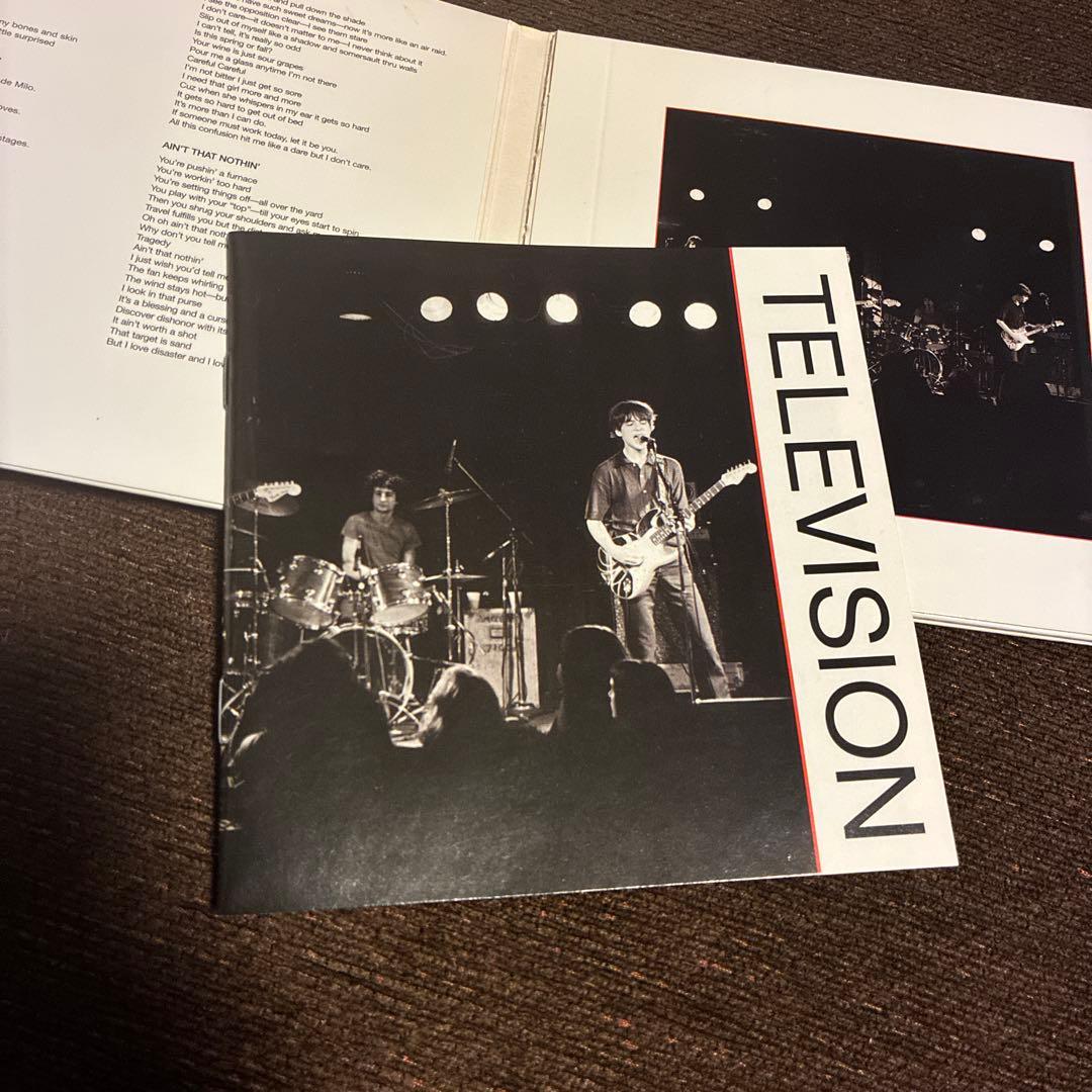 Television Live CD Limited Numbered 4346/5000 Rare OOP Used | Japansoundstore