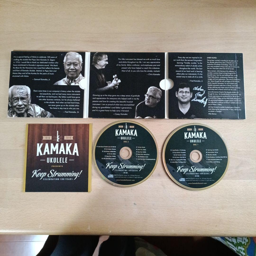 KAMAKA Ukulele 100th Anniversary Album CD Hawaii Used Scratched | Japansoundstore