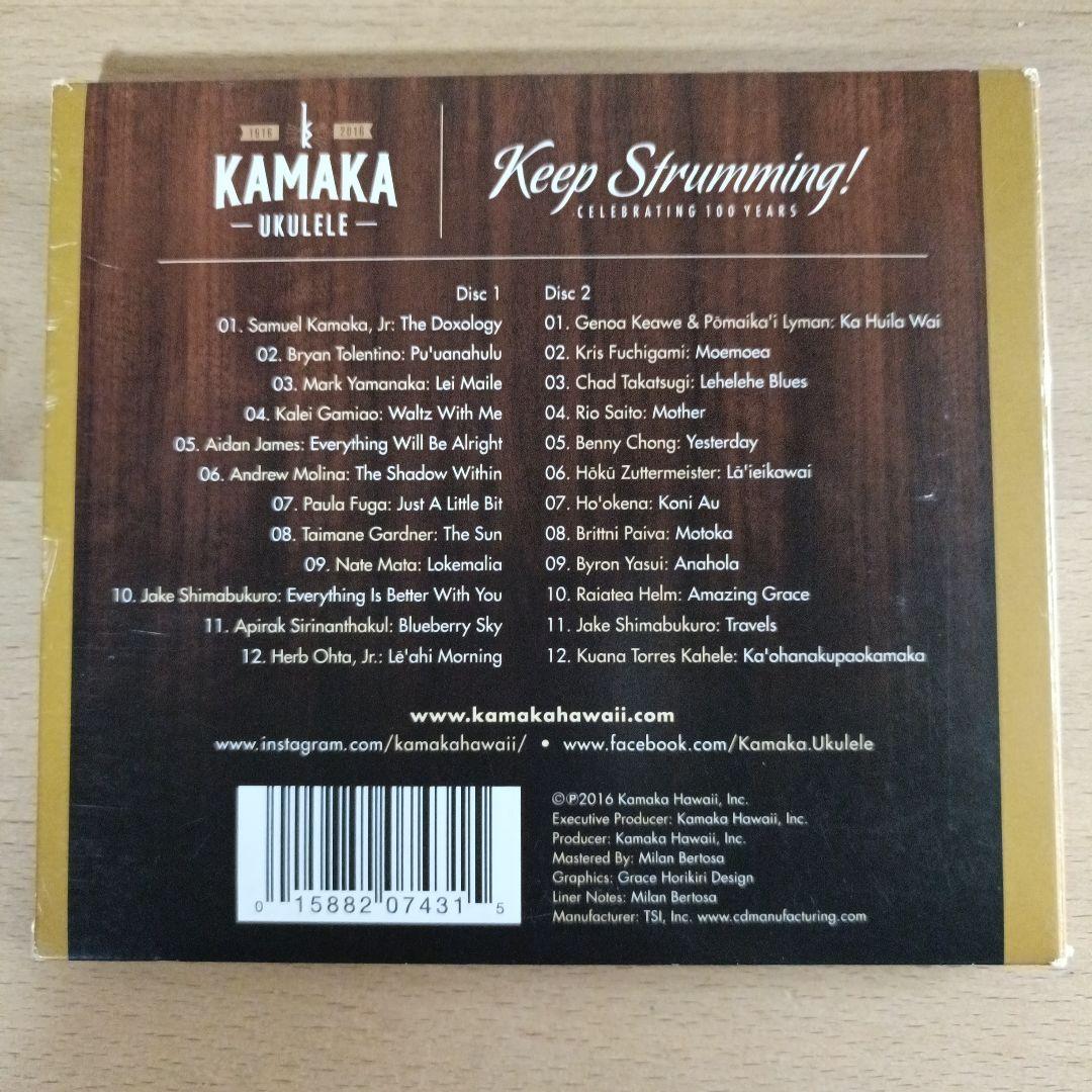KAMAKA Ukulele 100th Anniversary Album CD Hawaii Used Scratched | Japansoundstore