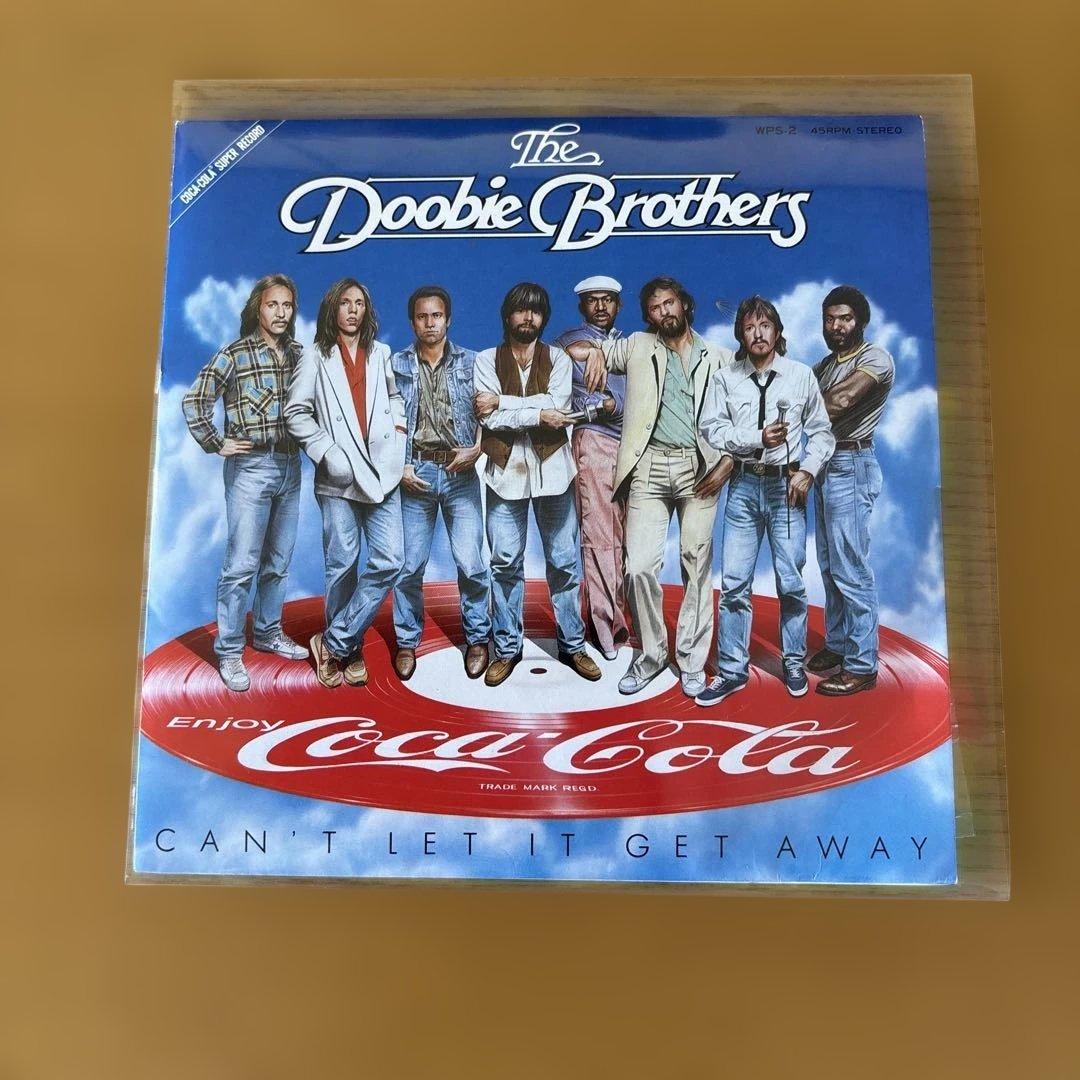 The Doobie Brothers - Can't Let It Get Away 7" Japan Coca-Cola Promo Red Vinyl