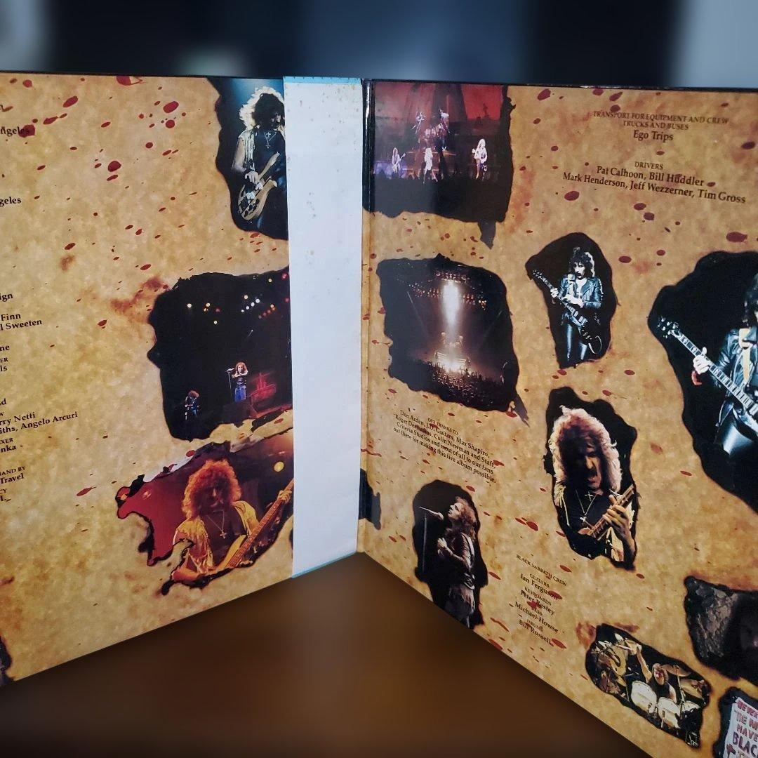 Black Sabbath - Live Evil 2LP Japan Vinyl Record w/ Obi & Liner Notes