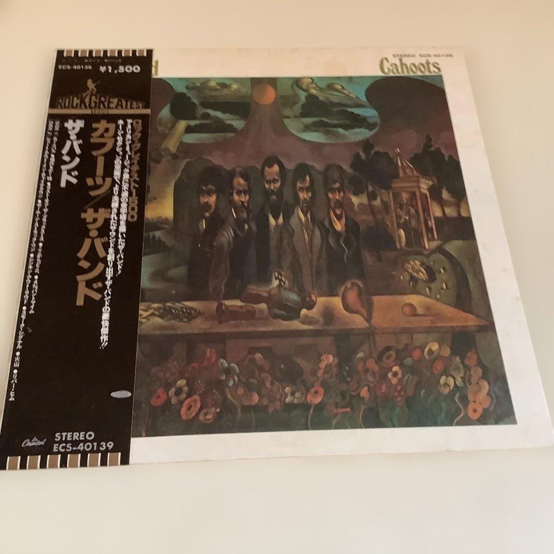 The Band - Cahoots Vinyl LP Record Japan Obi 1971 Classic Rock Capitol ECS-40139