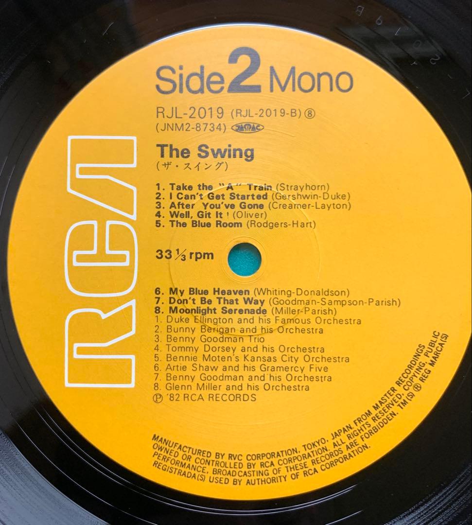 Various - The Swing (2xLP) Japan 1982 RCA Compilation Big Band Jazz Vinyl