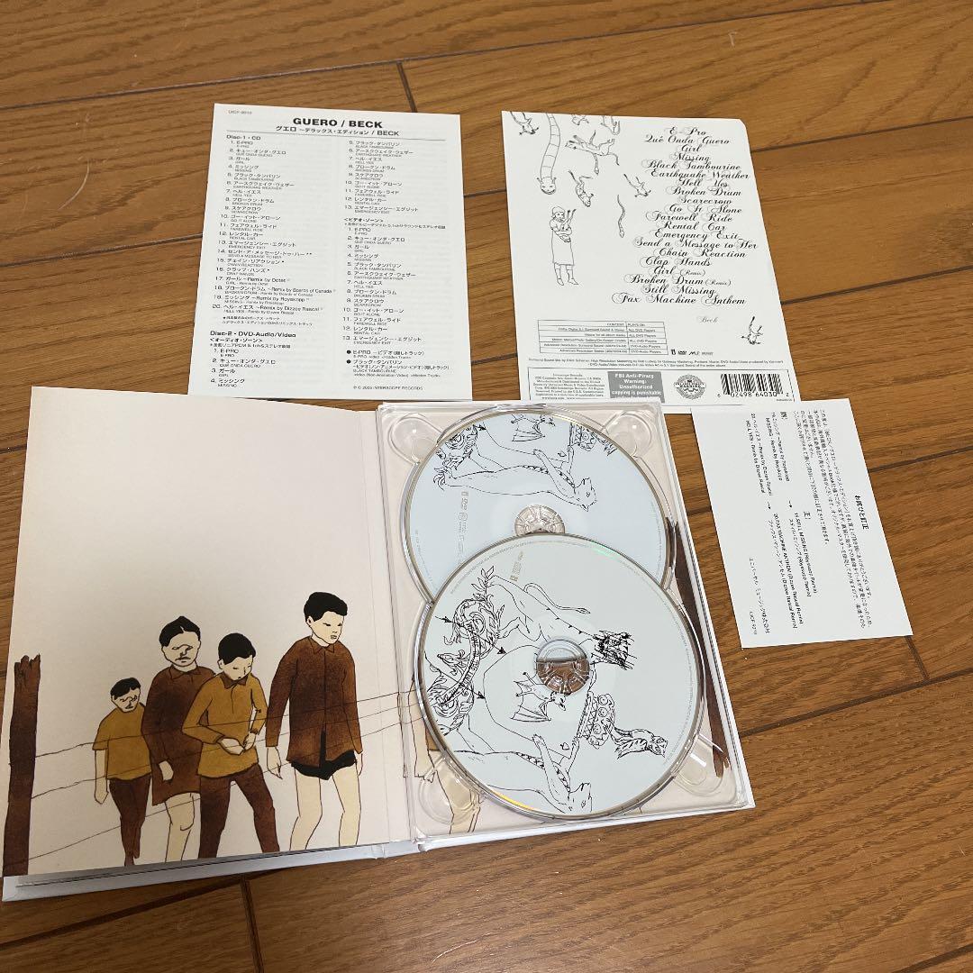 Beck - Guero Deluxe Edition CD+DVD Japan Press 2005 Limited Edition Book Style