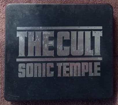 THE CULT Sonic Temple CD Japan Press Limited Edition Metal Box with OBI 1989