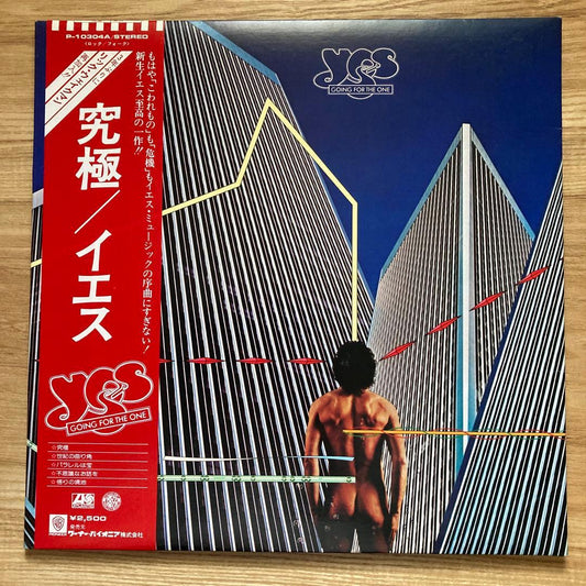 YES - Going For The One LP Japan Original Gatefold w/ Obi Prog Rock Atlantic