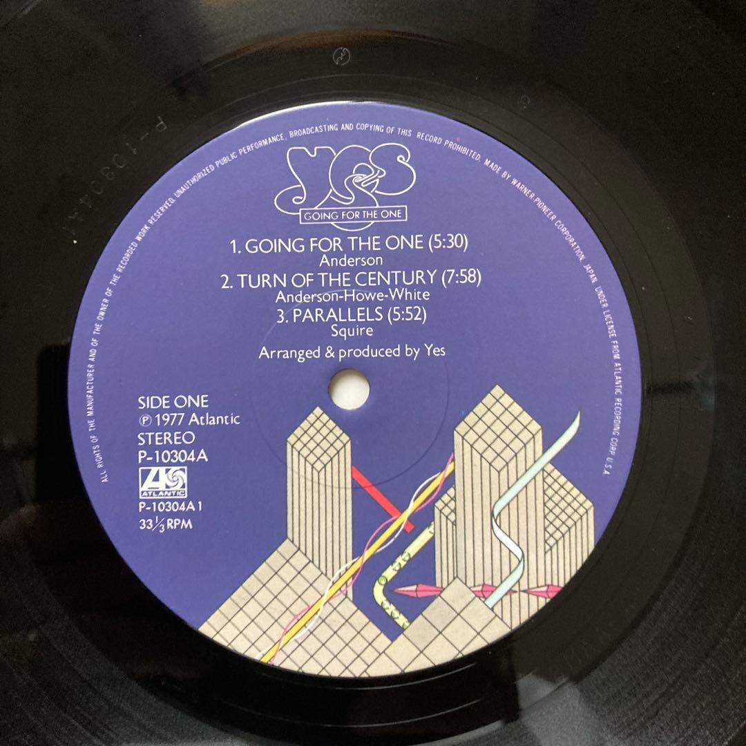 YES - Going For The One LP Japan Original Gatefold w/ Obi Prog Rock Atlantic