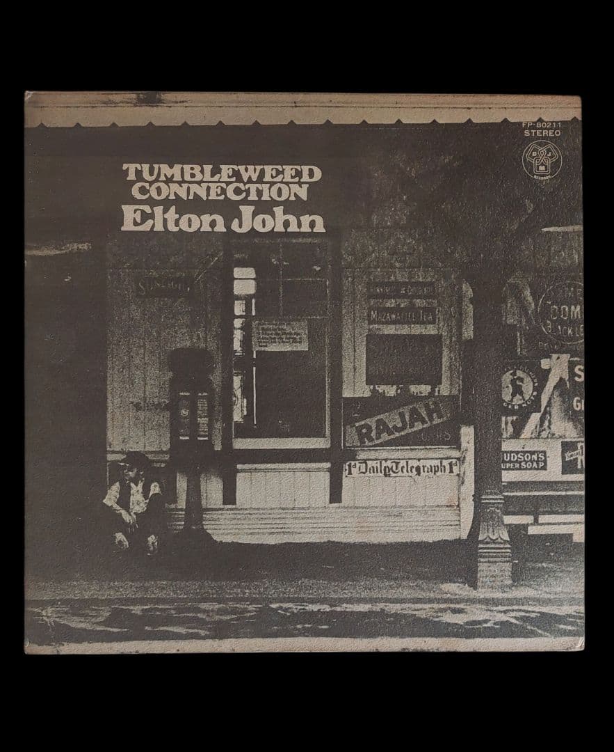 Elton John Tumbleweed Connection LP Japan 1971 Gatefold Rock Vinyl Record