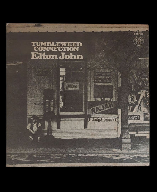 Elton John Tumbleweed Connection LP Japan 1971 Gatefold Rock Vinyl Record