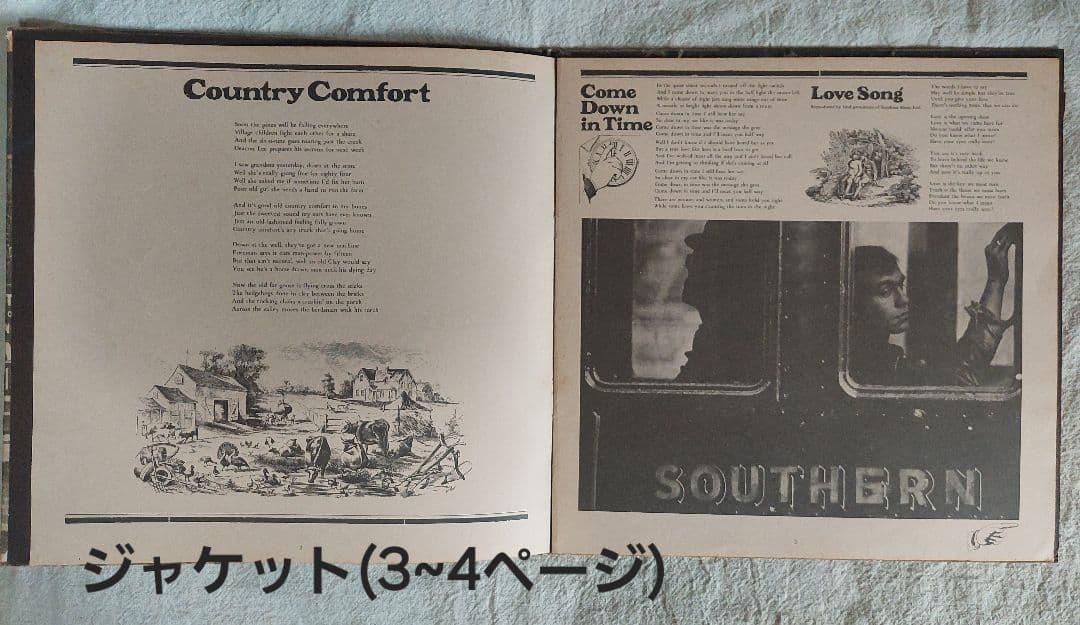Elton John Tumbleweed Connection LP Japan 1971 Gatefold Rock Vinyl Record