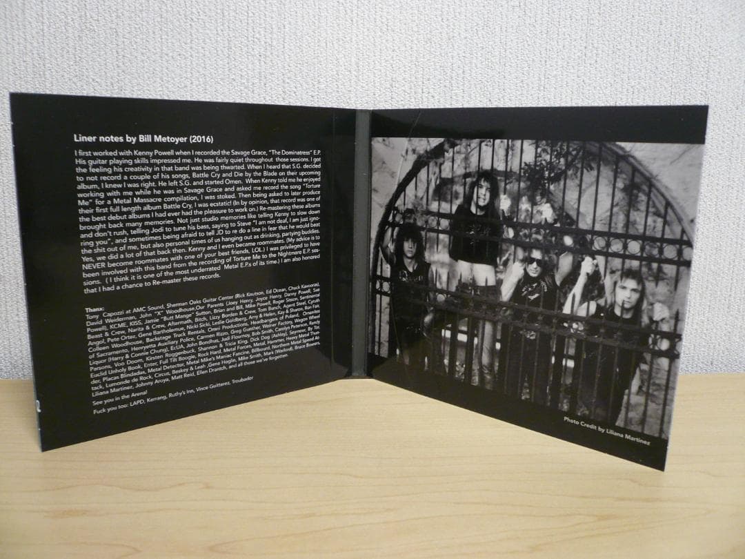 OMEN Warning of Danger CD Europe Paper Jack CD Rare Metal Blade Records Used | Japansoundstore