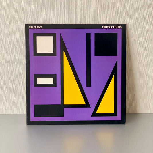 Split Enz True Colours LP Laser Etched 80s Vinyl Rock Used Very Good | Japansoundstore