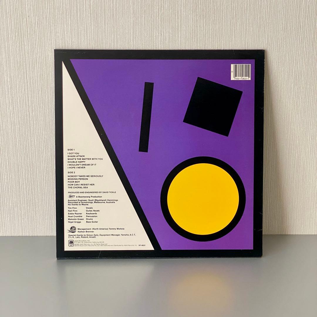 Split Enz True Colours LP Laser Etched 80s Vinyl Rock Used Very Good | Japansoundstore