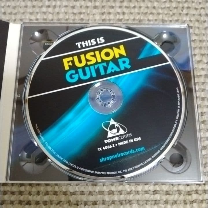 Various Artists - This Is Fusion Guitar CD, Tone Center 2009 Compilation