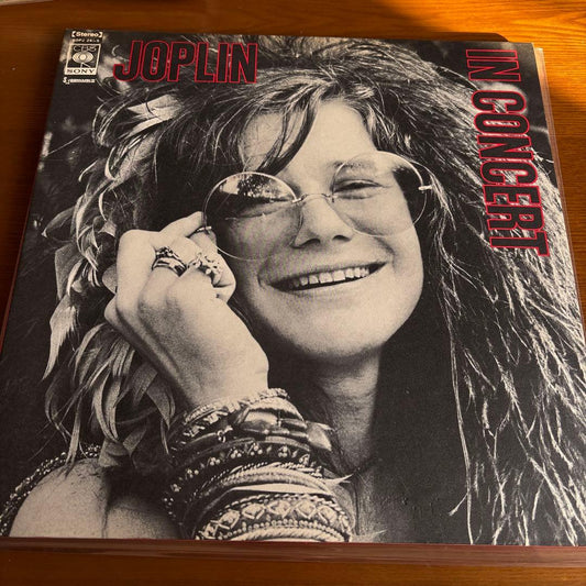 Janis Joplin - In Concert 2LP Set Japan Pressing Gatefold Vinyl Record