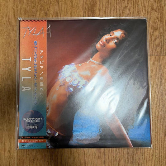 Tyla Self-Titled Debut Album Vinyl LP Orange & Red Color Pressing Japan Obi