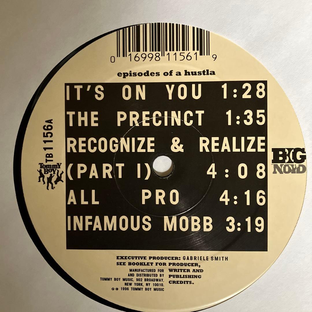 Big Noyd - Episodes Of A Hustla LP 1996 Tommy Boy Original Pressing Hip Hop