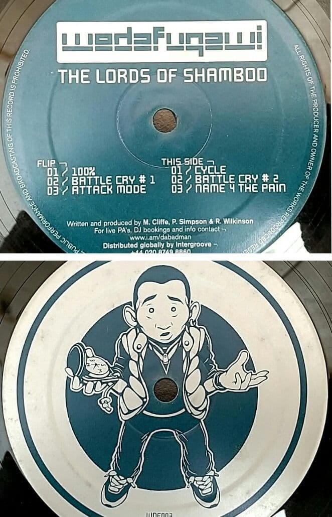 Lords Of Shamboo - 100% 12-inch Vinyl EP Electronic Club Music