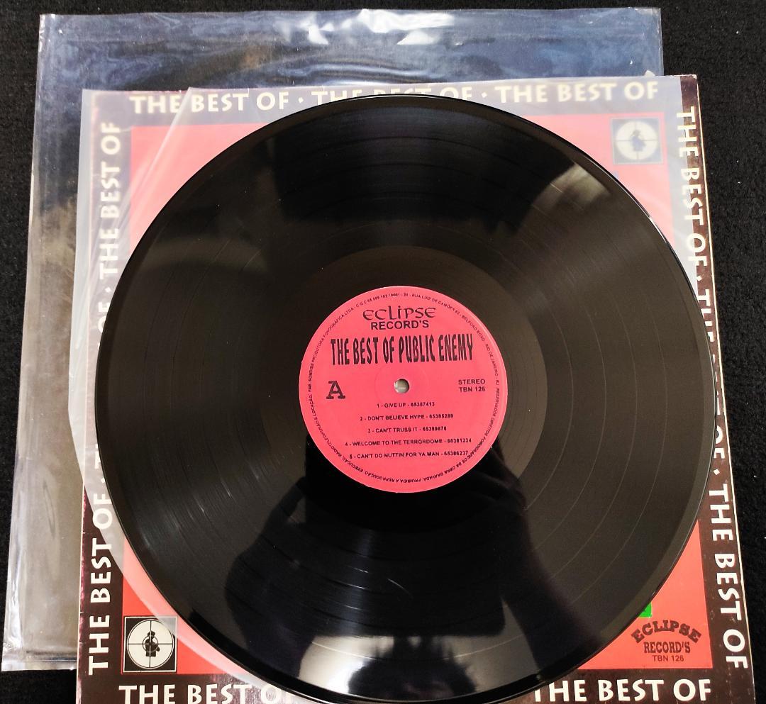 Public Enemy - The Best Of Public Enemy LP Compilation Brazil Hip Hop Vinyl