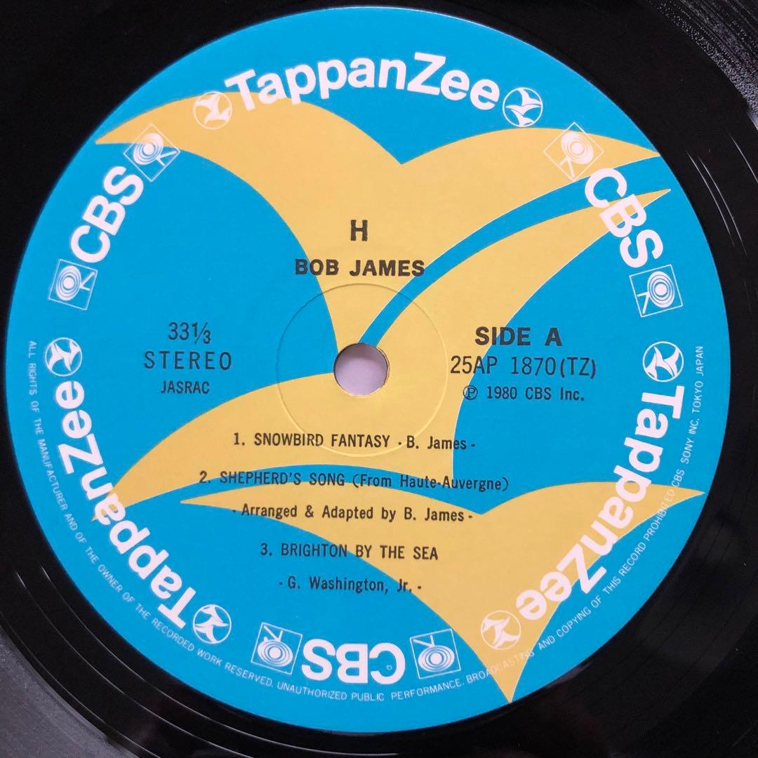 Bob James - H LP Vinyl 1980 Japan Jazz Fusion w/ Obi Tappan Zee 25AP 1870