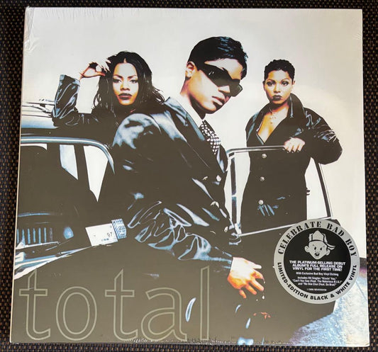 Total - Self-Titled LP (1996) 2LP Black & White Vinyl Bad Boy Records R&B Hip Ho