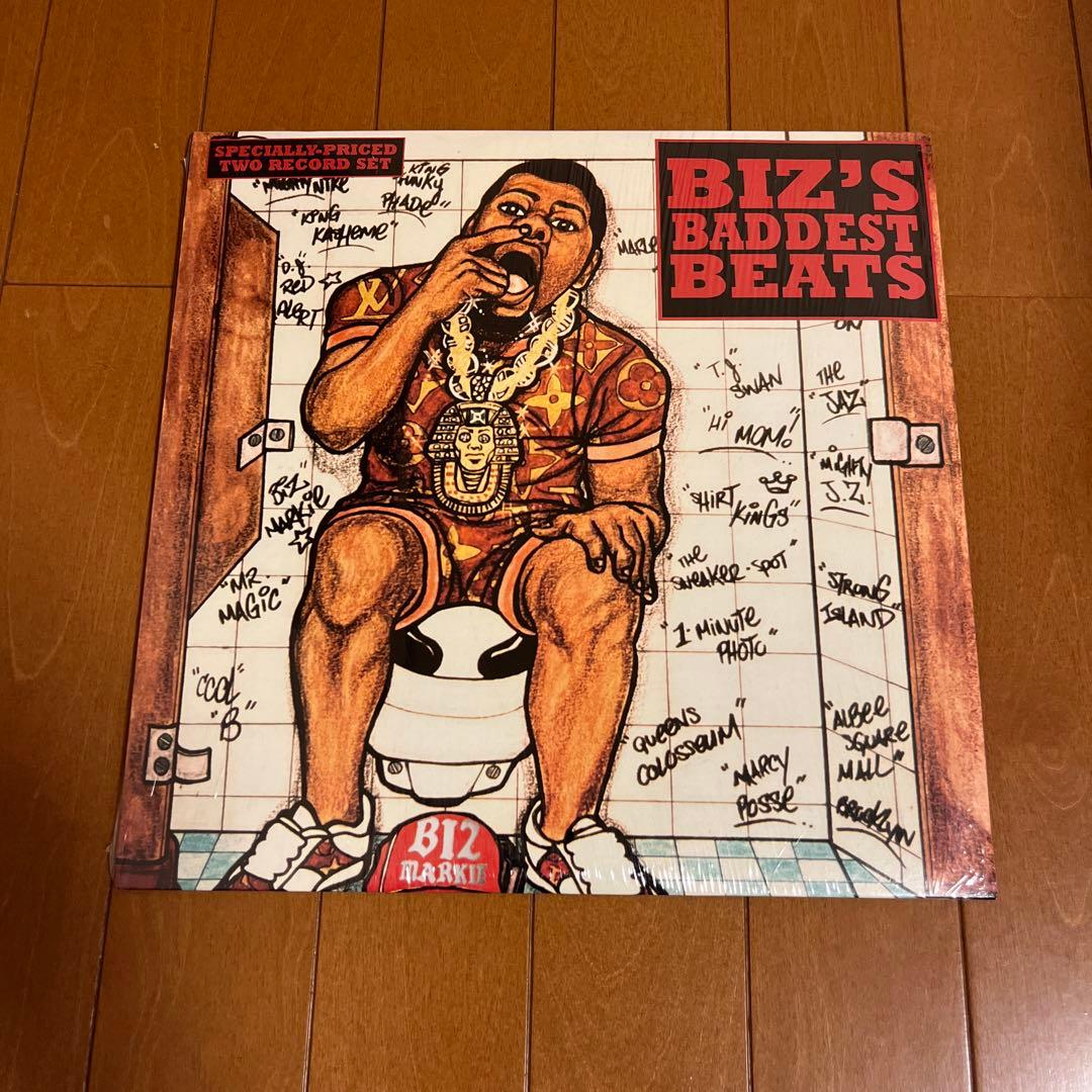 Biz Markie - Biz's Baddest Beats 2LP Hip Hop Compilation Cold Chillin'