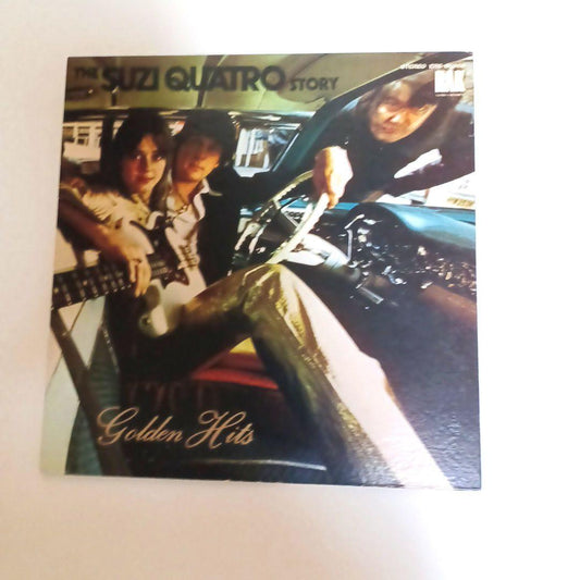 Suzi Quatro - The Suzi Quatro Story Golden Hits LP Japan ERS-80369 Rock
