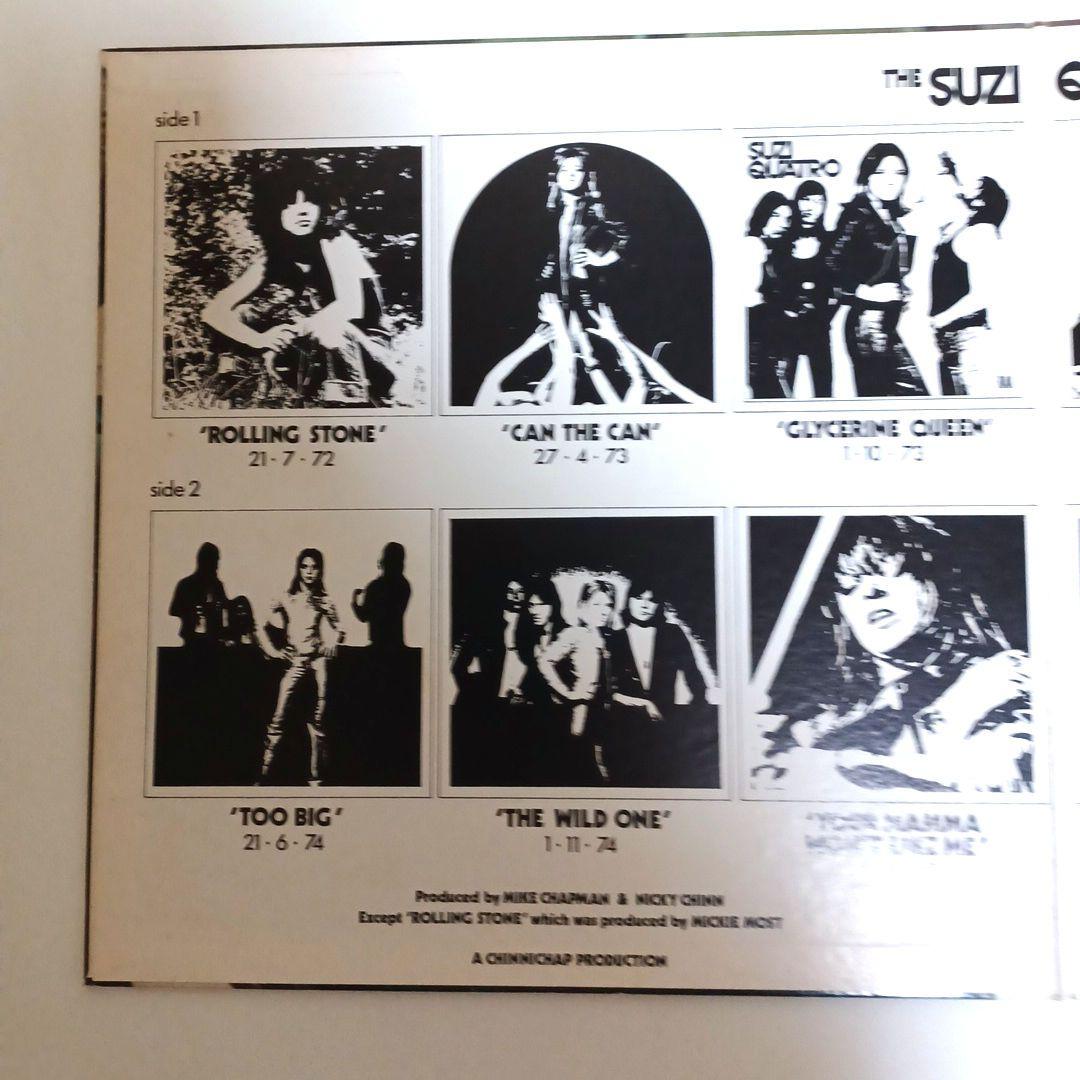 Suzi Quatro - The Suzi Quatro Story Golden Hits LP Japan ERS-80369 Rock