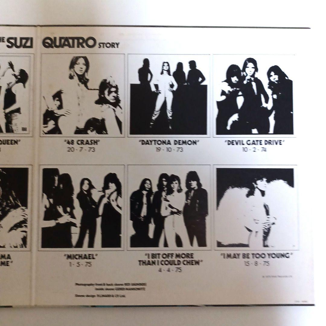Suzi Quatro - The Suzi Quatro Story Golden Hits LP Japan ERS-80369 Rock