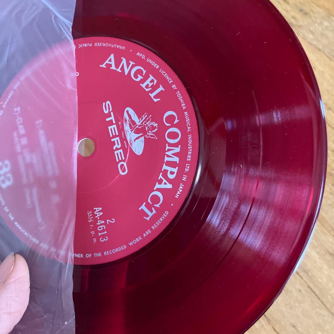 Walter Gieseking Schumann Kinderszenen Debussy Clair de Lune Japan Red Vinyl EP
