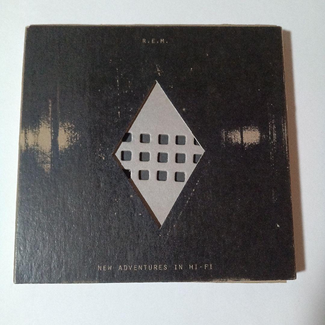 R.E.M. Adventures In Hi-Fi CD Japan Press Unique Die-Cut Cardboard Sleeve