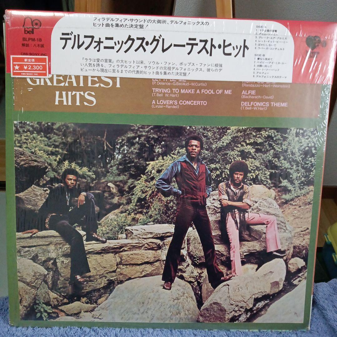 The Delfonics Greatest Hits Japan Vinyl LP Bell Records BLPM-18 Soul