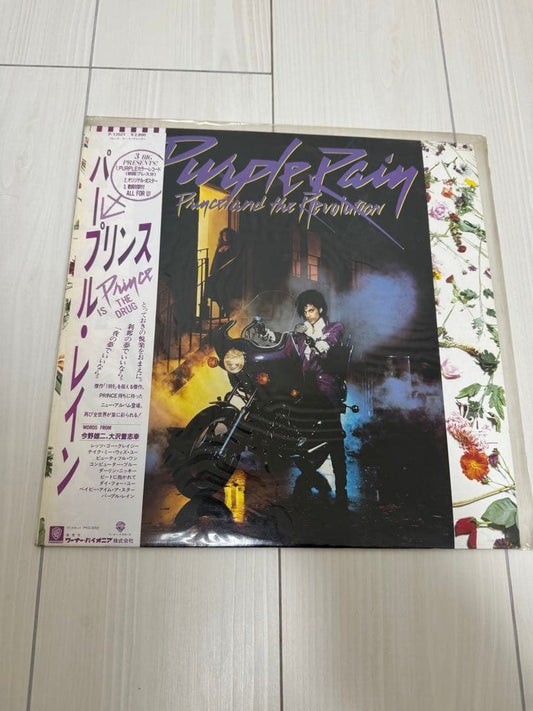 Prince Purple Rain LP Japan Obi Used 80s Hit Record | Japansoundstore