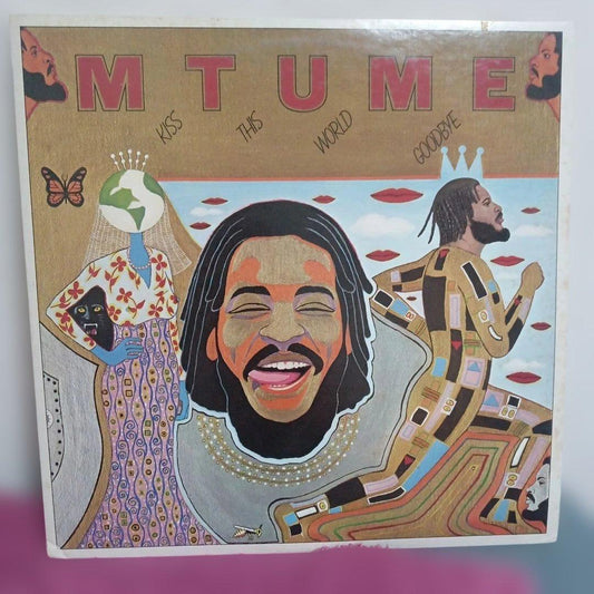 Mtume - Kiss This World Goodbye LP Japan Jazz Funk Rare Groove Vinyl Record