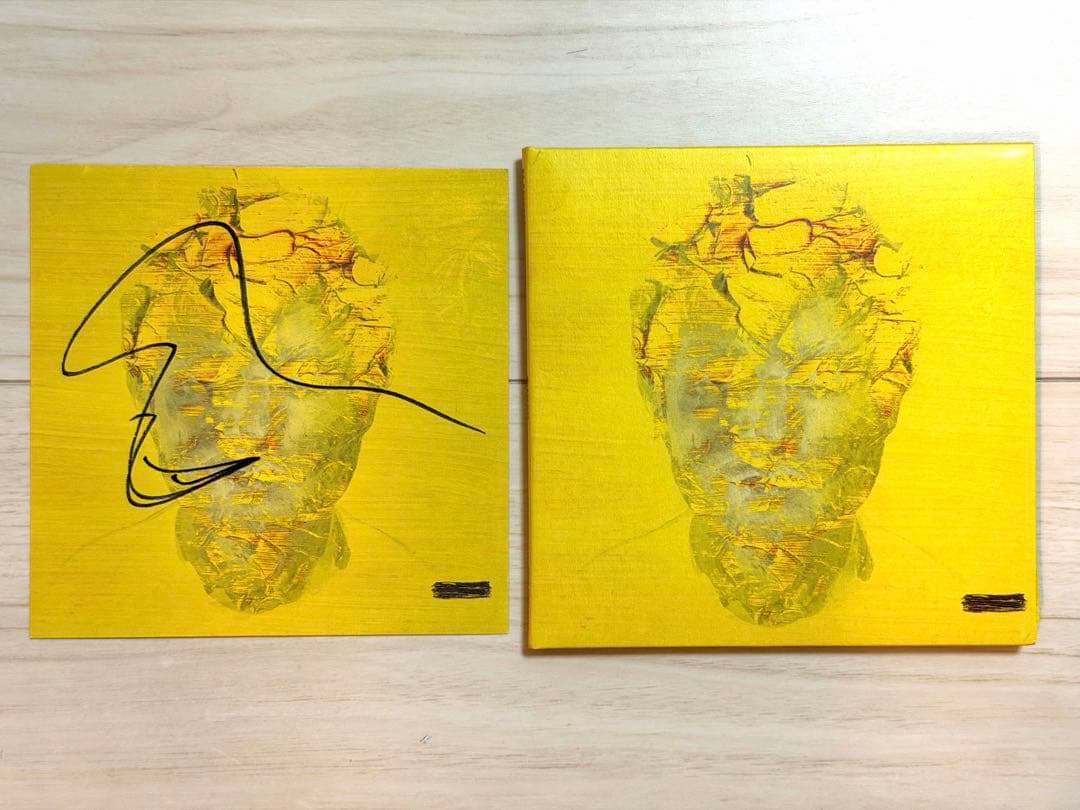 Ed Sheeran - (Subtract) CD Album with Signed Artcard - Limited Edition Import