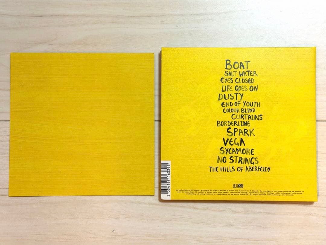 Ed Sheeran - (Subtract) CD Album with Signed Artcard - Limited Edition Import