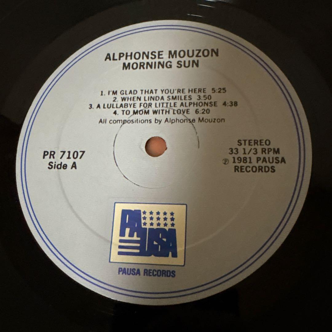 Alphonse Mouzon - Morning Sun Vinyl LP 1981 Jazz Funk Fusion