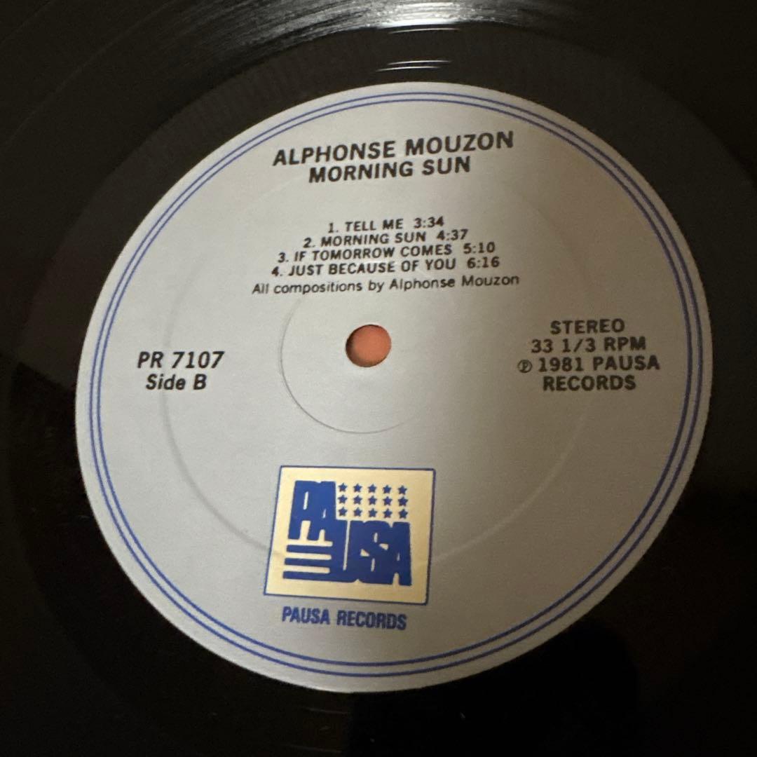 Alphonse Mouzon - Morning Sun Vinyl LP 1981 Jazz Funk Fusion