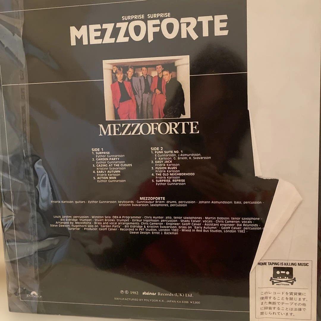 Mezzoforte - Surprise Surprise LP Vinyl 1983 Japan Issue Jazz Funk Fusion Polydo