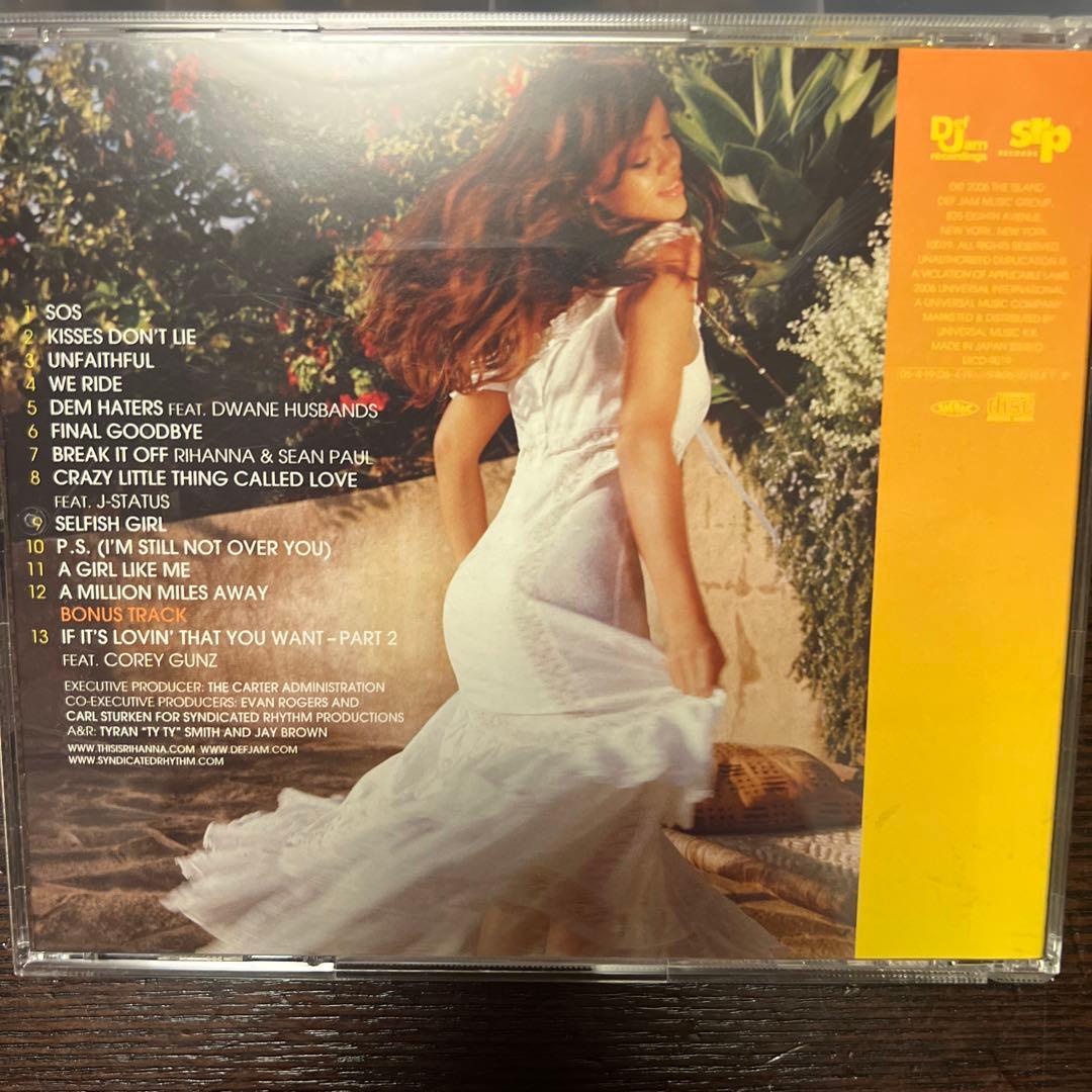Rihanna - A Girl Like Me CD Japan Press with Obi 2006 Limited Edition