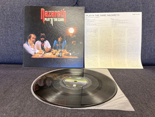 Nazareth Play'n The Game LP 1976 Japan Vertigo RJ-7193 First Pressing Matrix 111