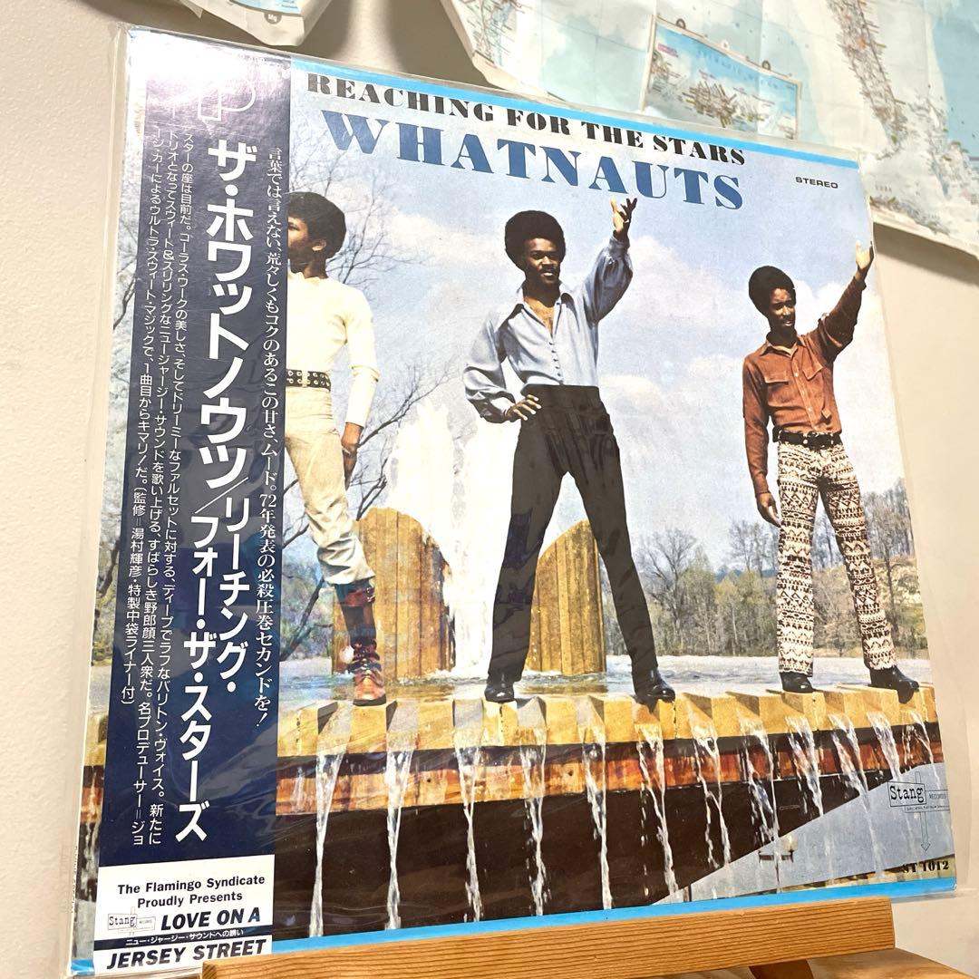 The Whatnauts Reaching For The Stars LP Japan P-VINE Reissue Rare Groove Soul