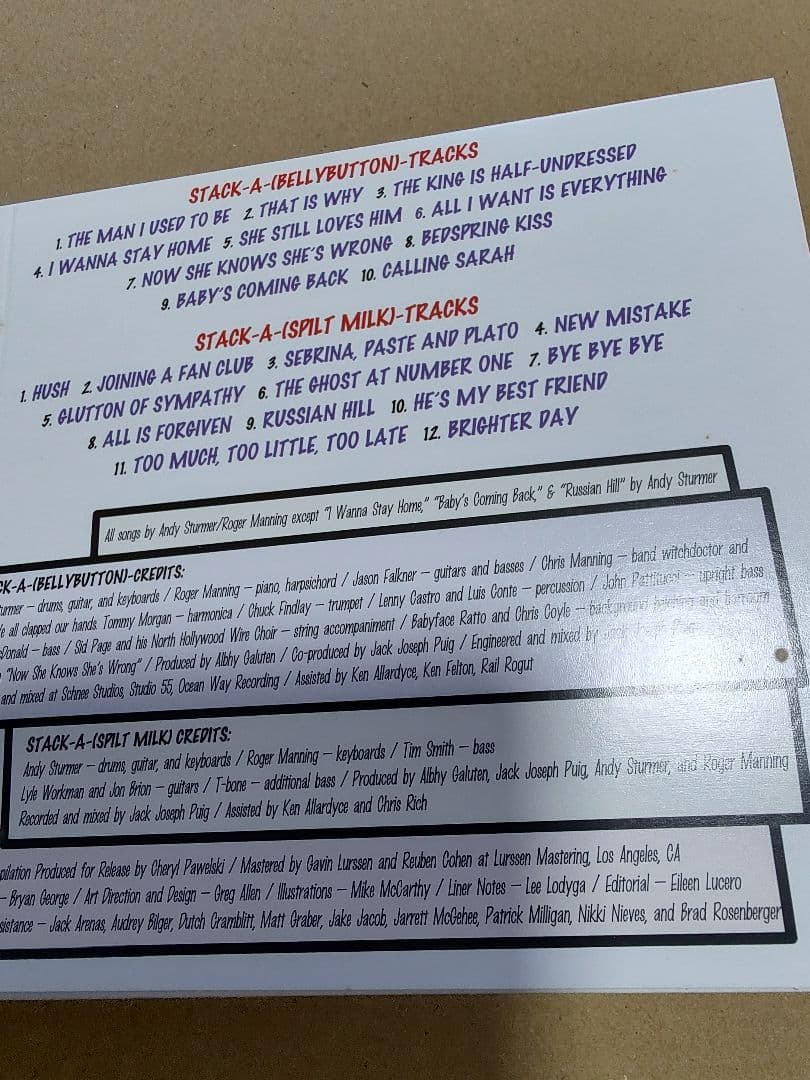 Jellyfish Stack-A-Tracks 2CD Limited Edition Remastered Analog Master Rare | Japansoundstore
